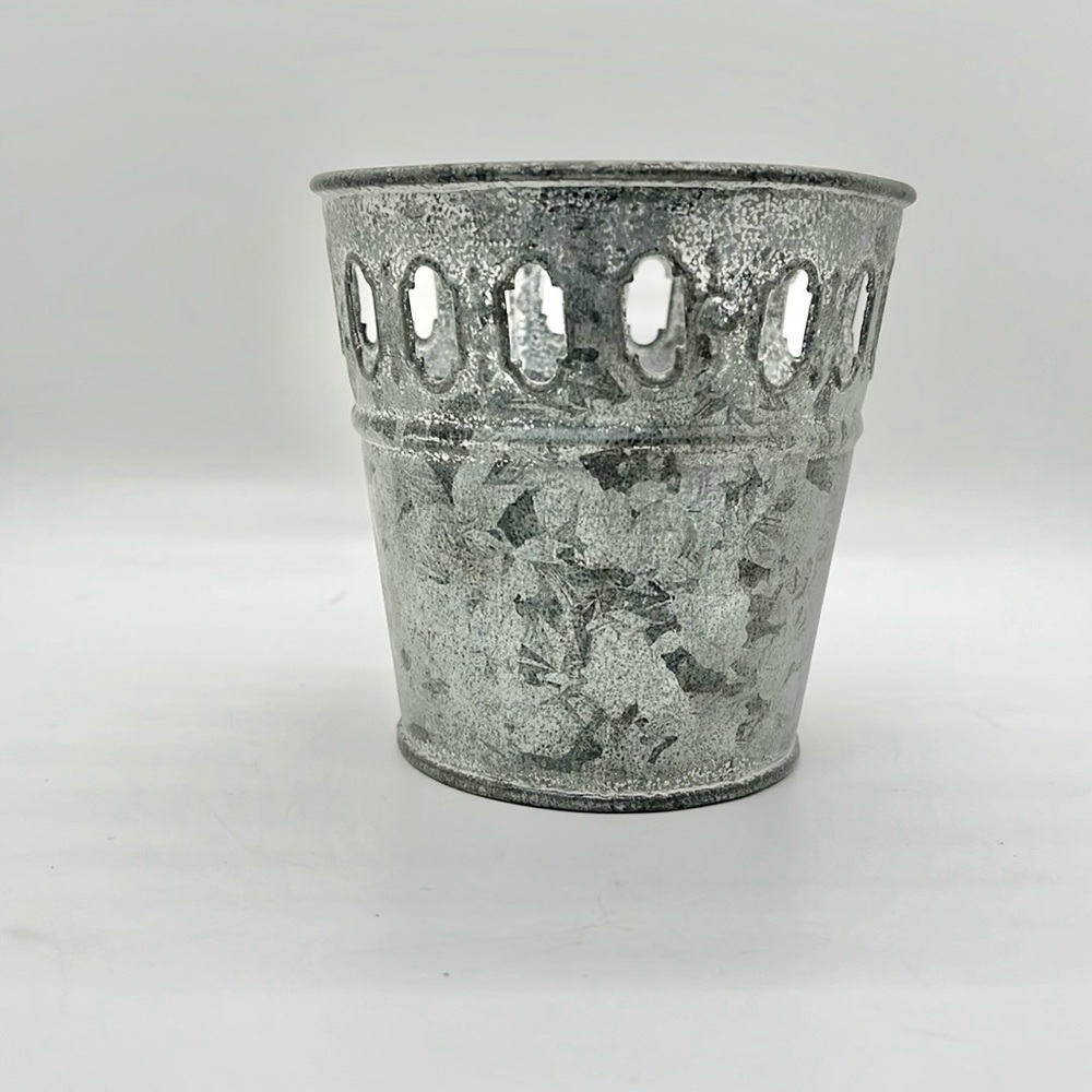 Hobby Lobby Galvanized tin metal Decoration Home Decor flower pot